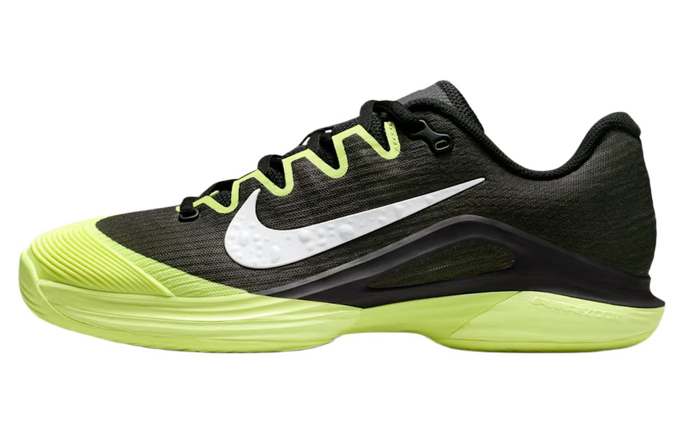 Женские теннисные кроссовки Nike Zoom Vapor 12 Premium - black/light lemon twist/blue ribbon heather/white