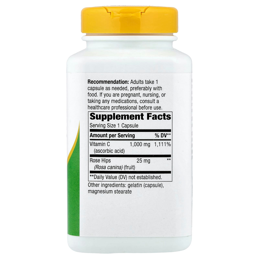 Nature's Way, Витамин C с шиповником, 250 капсул