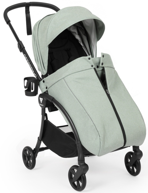 Детская прогулочная коляска Emmet Offspring OFS-02 Оливковый / (Olive)