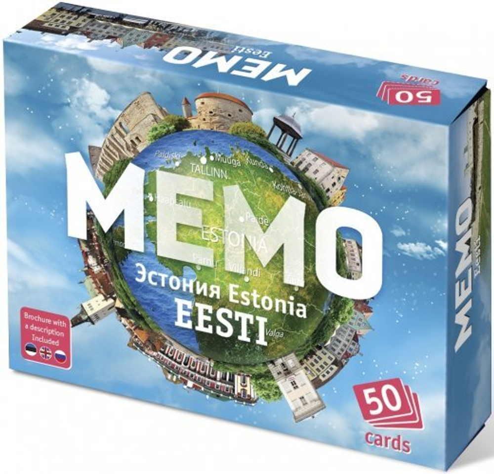 Настольная игра Мемо «Эстония»