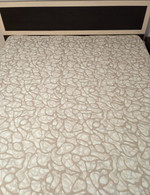 Покрывало жаккардовое двухстороннее Нежность 81-18 белый, беж, серый евро 240х200