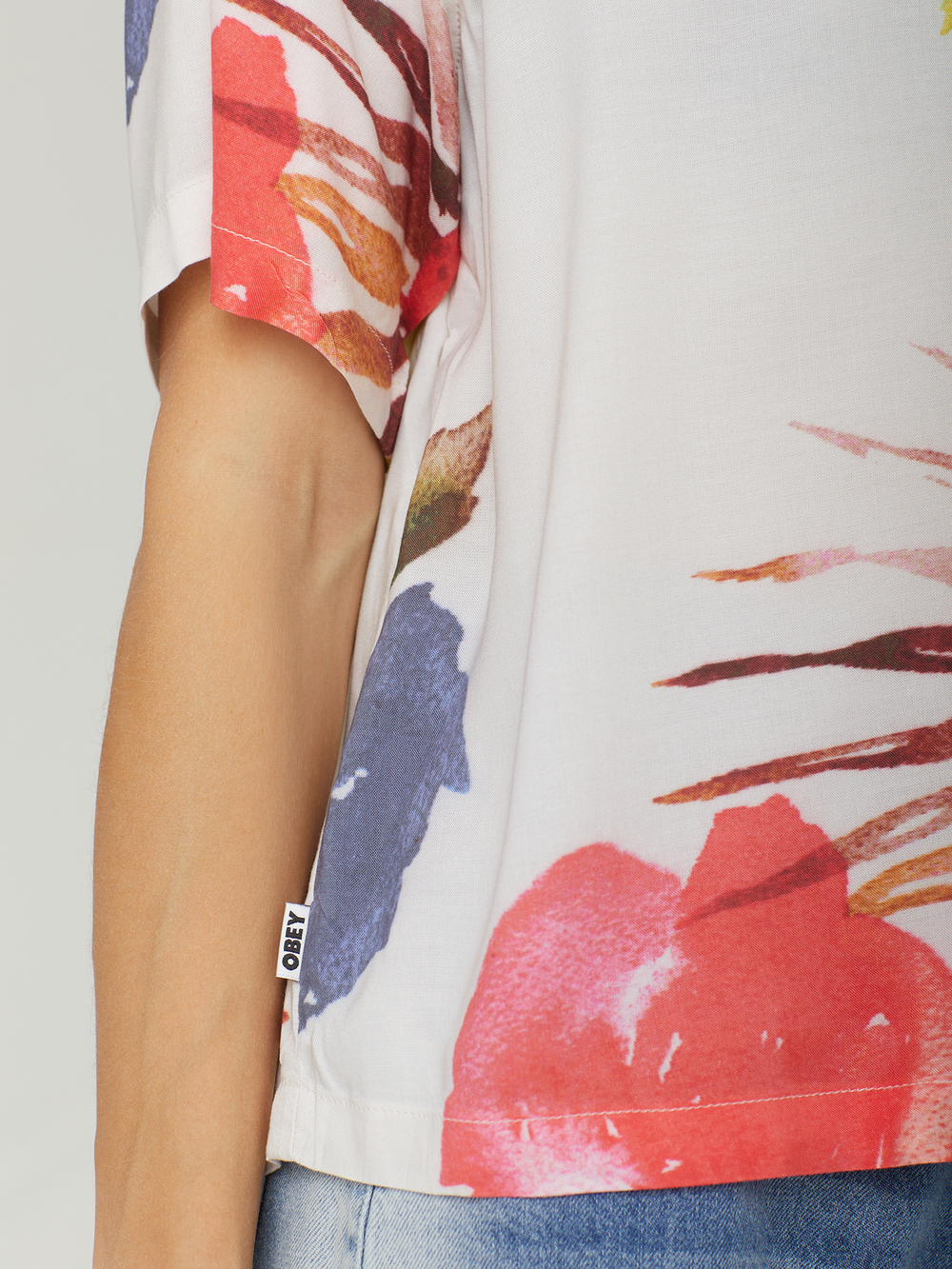 Женская Рубашка Obey Multi Flowers