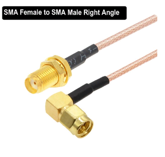 SMA кабель-удлинитель RG316 (тип F) 2м