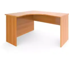 Стол эргономичный левый В-824.ЛВ 1380x1180x740 Миланский орех