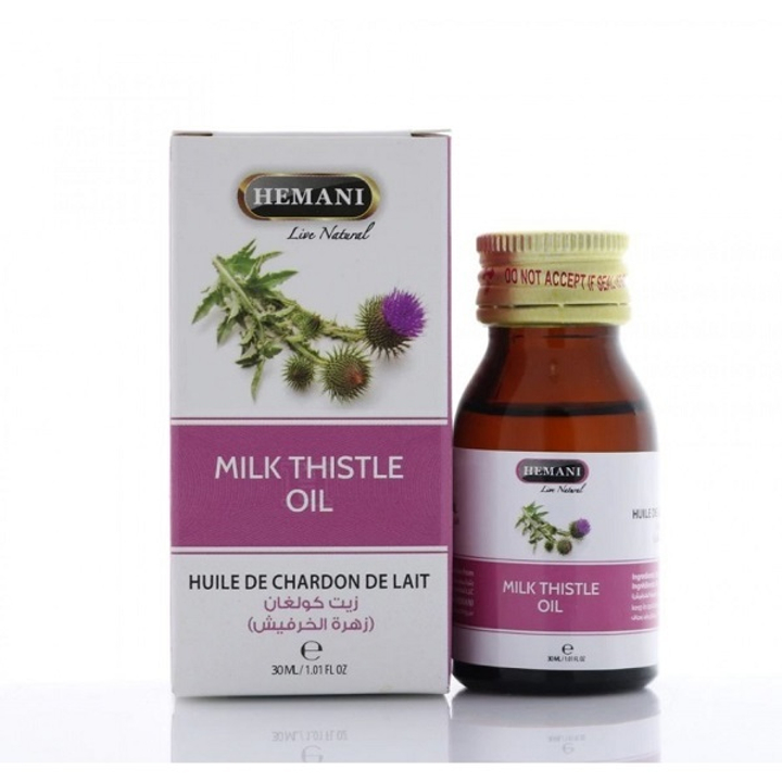 Масло Hemani Расторопши Milk Thistle Oil 30 мл