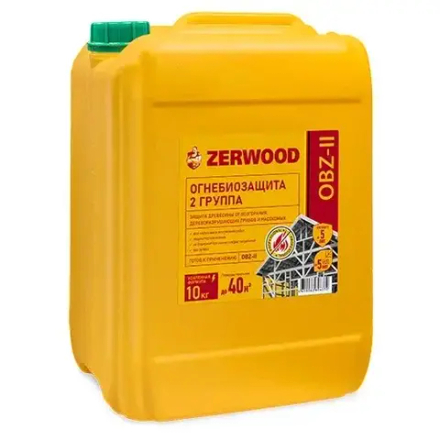 ZERWOOD OBZ II ОГНЕБИОЗАЩИТА с индикатором 10кг (ИжСинтез)