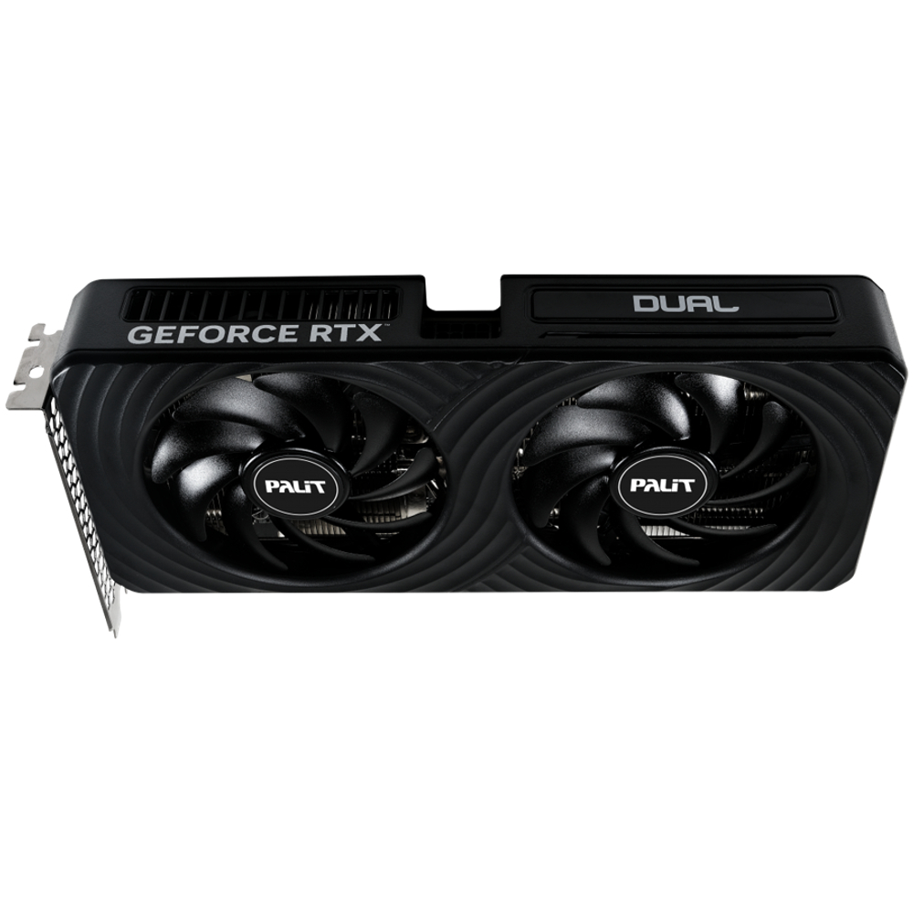 PALIT GeForce RTX 5060 Dual 8GB GDDR7 128 bit, 1x HDMI 2.1b, 3x DP 2.1b, 2 Fan, 1x 8-pin pwr connector, 550W, 262.1 x 126.3 x 40.1 mm, NE75060019P1-GB2063D