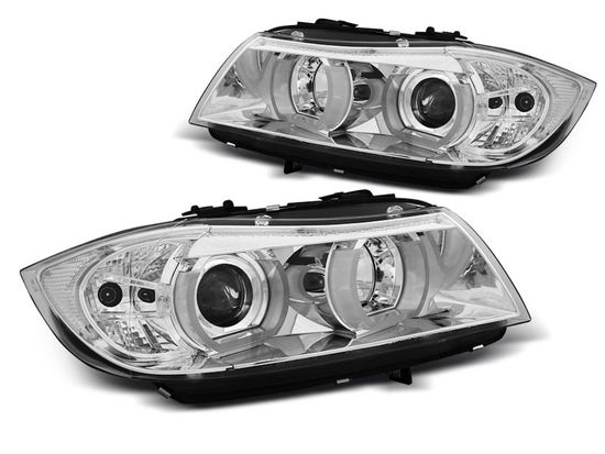 Фары передние XENON HEADLIGHTS U-LED LIGHT 3D CHROME для BMW E90 E91