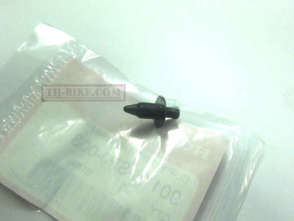 90116-SP0-003. CLIP, BUMPER SEAL. Clip plastic 6mm