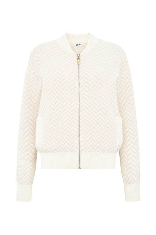 Кашемировый бомбер