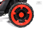 Детский электромобиль RiverToys X707XX BLACK-RED/черно-красный