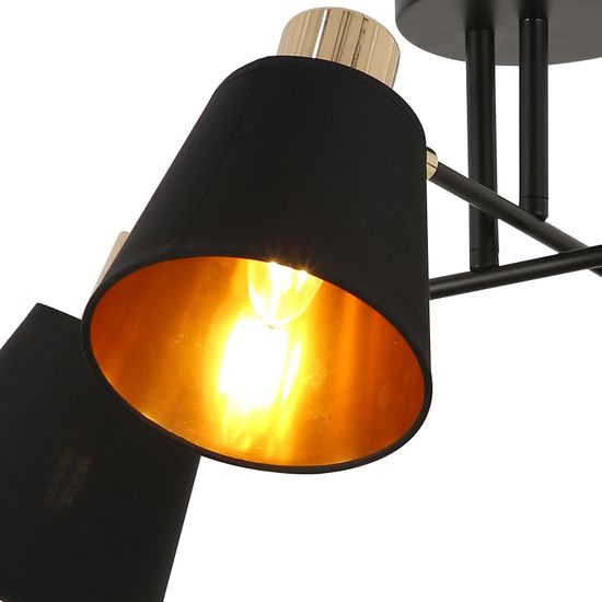 IL6116-4COU-79 BK GD Abelie светильник потолочный