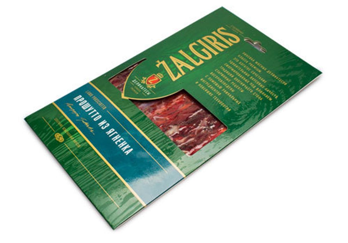 Прошутто из ягненка Zalgiris, 30г