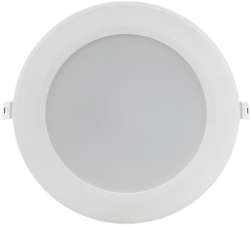 Светильник светодиодный ДВО 1716 белый круг 18Вт 4000К IP40 IEK