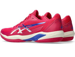 Женские теннисные кроссовки Asics Solution Swift FF 2 Clay - bright rose/dark cobalt