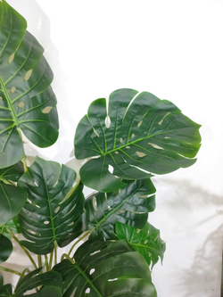 Искусственная Монстера 110см в кашпо
