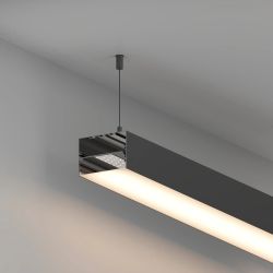 Профиль POWER-W100H70-2000 BLACK (Arlight, Алюминий) 056214