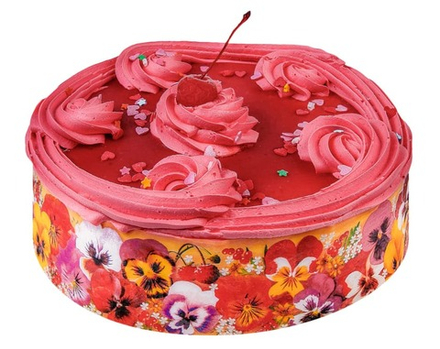 Торт-мороженое "Мулен Руж" Пломбир ванильный 800г. Ногинск