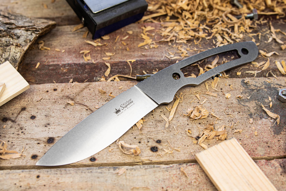 Клинок Savage Sleipner Stonewash