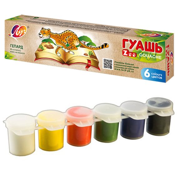 Quaş  &quot; ZOO &quot; 6 rəng