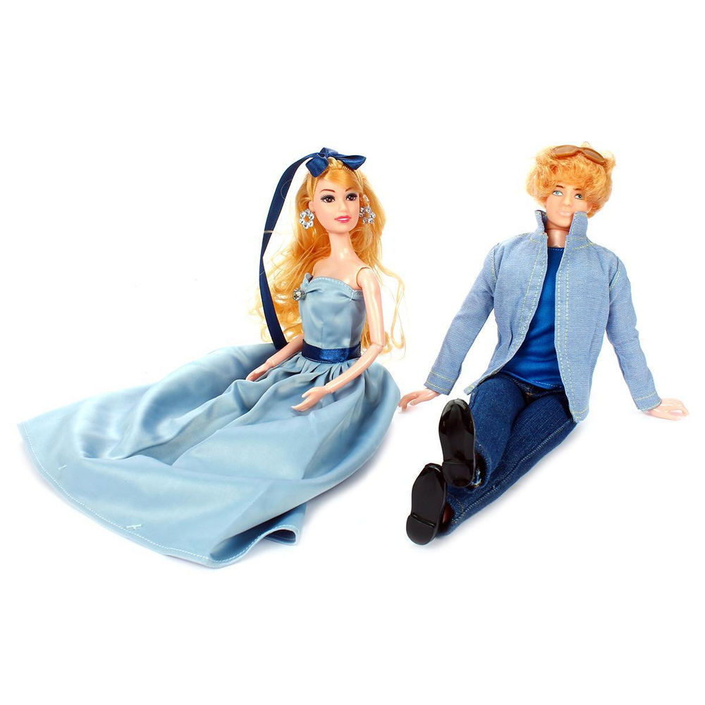 Кукла тип Модель с мужем, коробка E8062-E