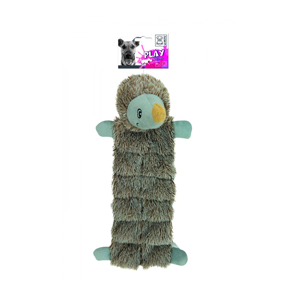 Игрушка мягкая M-PETS "Ёжик" для собак, длинный 43 см