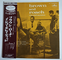 Винтажная виниловая пластинка LP Brown And Roach Incorporated (Japan 1974) (Obi)