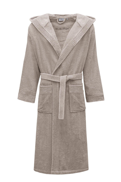 Халат из органического хлопка Ecosoft Yeni | бежевый