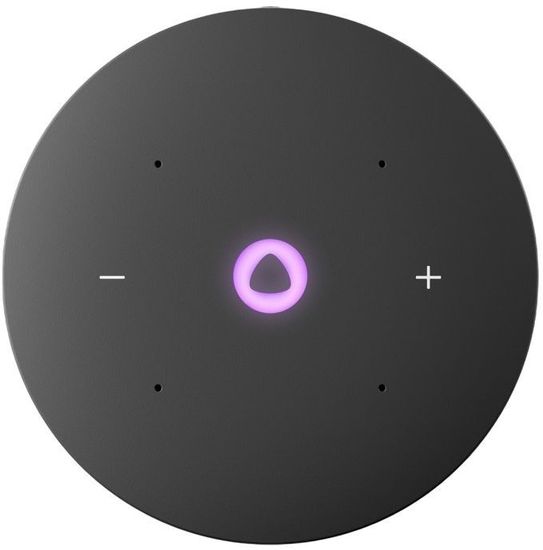 Умная колонка Яндекс Мини 3 с часами, серый