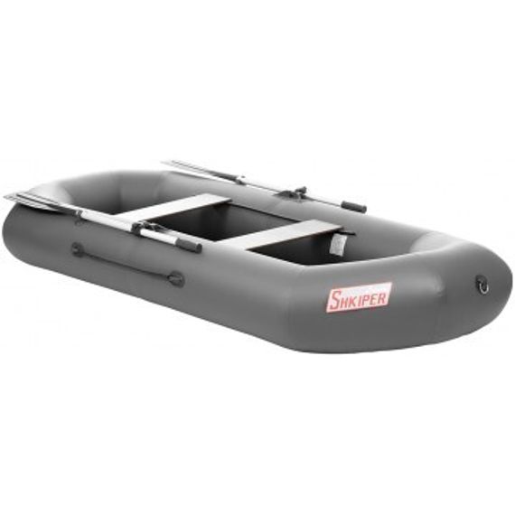 Лодка Тонар Шкипер А280 (надувное дно) (серый)