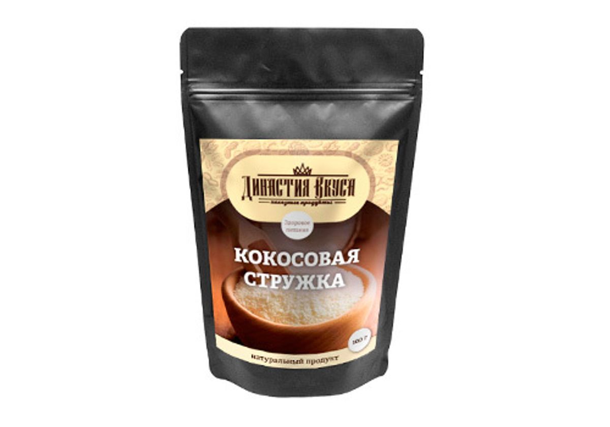 Кокосовая стружка Династия Вкуса, 100г