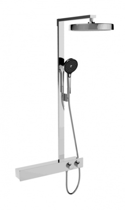 25009 Душевая система с термостатом  (ХРОМ) ViEiR (3/1шт)