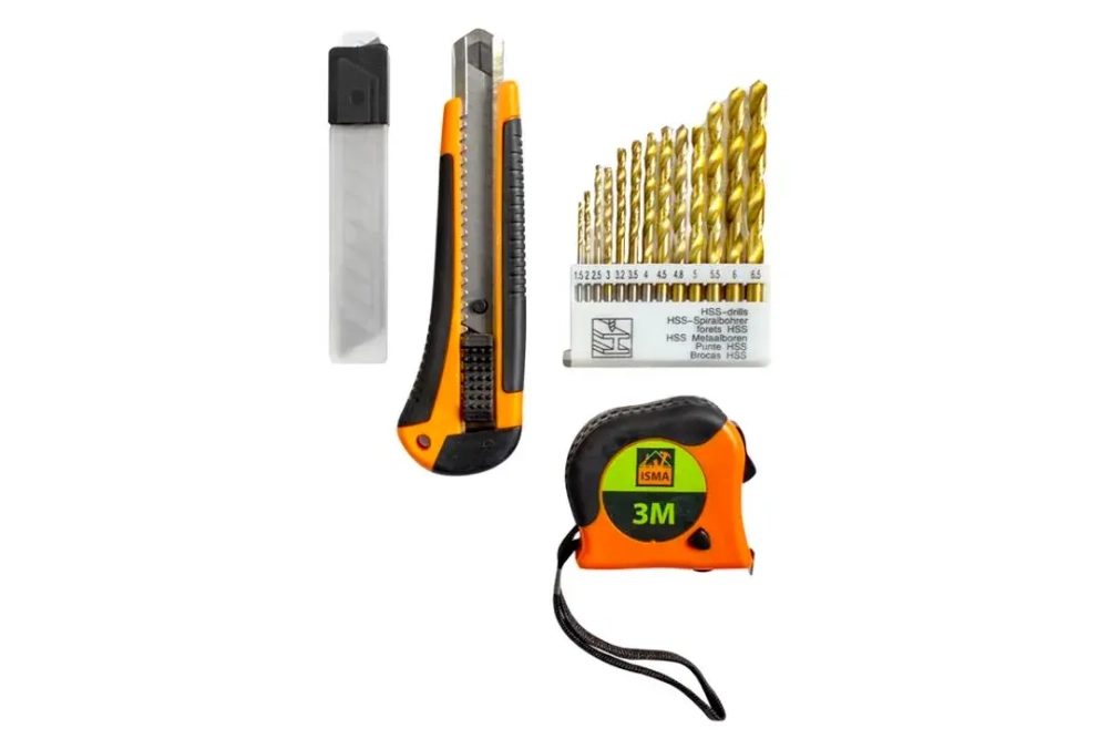Набор инструмента 303пр. 1/4'',1/2''(6гр.)(4-32мм) ISMA ISMA-53034