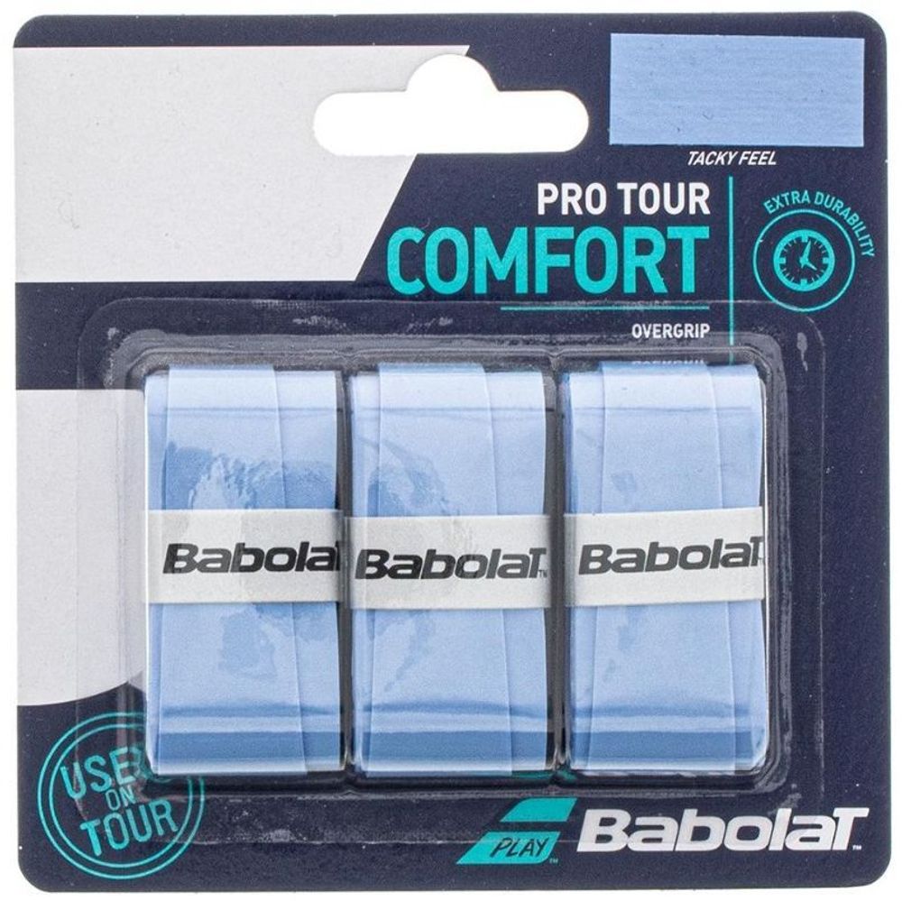 Теннисные намотки Babolat Pro Tour blue 3P