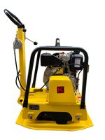 Виброплита реверсивная KOMAN MS160-1 дизельная - [165 кг / 30,5 кН / Hi-Earns 178FE]
