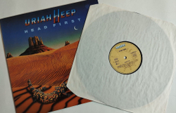 Винтажная виниловая пластинка LP Uriah Heep Head First (Germany 1983)