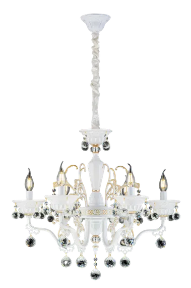 5117/6 WH+GD (1) Люстра Veneto Luce