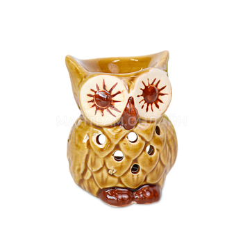 Аромалампа Сова цвет коричневый 8 см