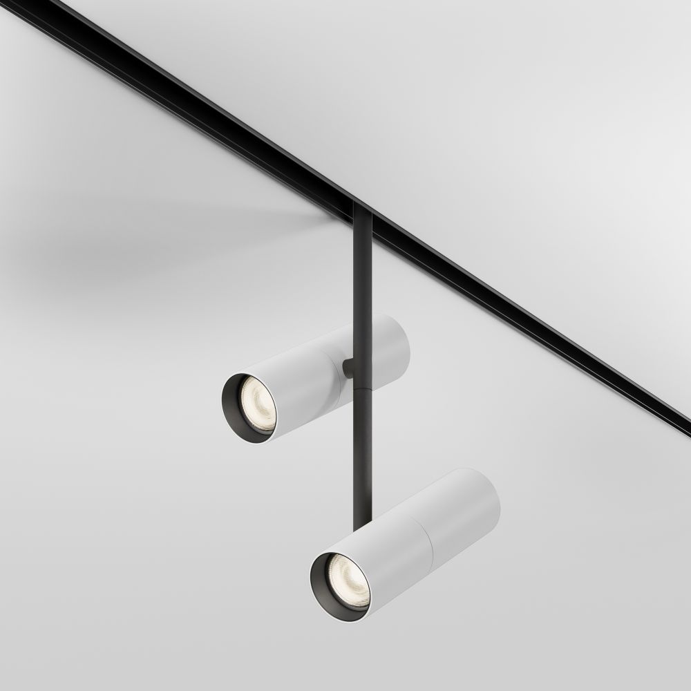 Трековый светильник светодиодный Maytoni Exility   TR005-2-2X12W3K-BW