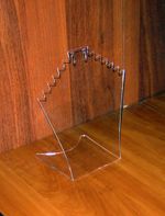 Подставка под колье №1 2 мм прозрачная