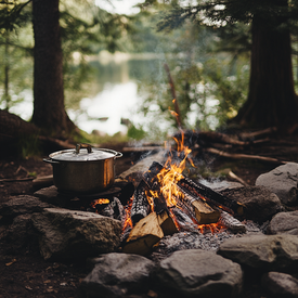 Походные блюда: что приготовить на костре?