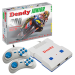 8 битная игровая приставка Dendy Junior (+300 встр. игр)