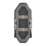 Лодка надувная для рыбалки Тонар Бриз 190 с веслами серый