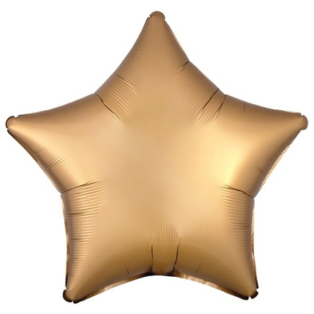 Шар Anagram звезда 18" золото сатин #36804