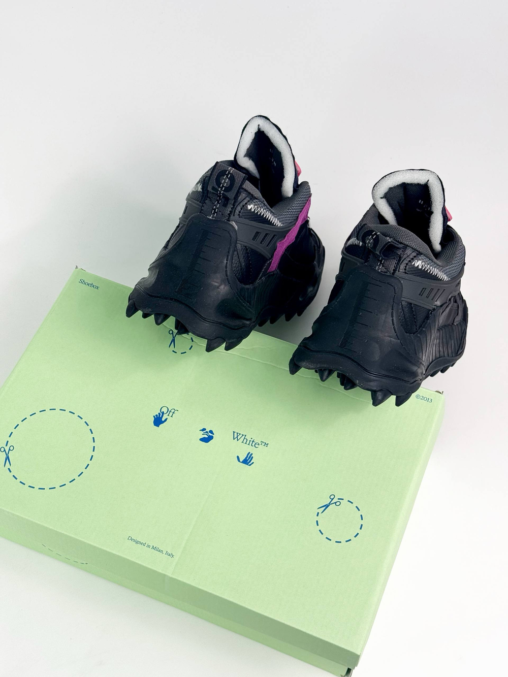 Кроссовки OFF-White Odsy 1000 #B118 (черн.)