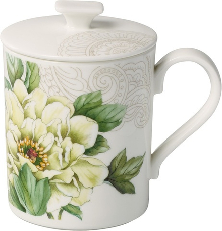Villeroy & Boch Кружка Quinsai Garden с крышкой 300 мл 10-4481-4855