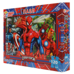 Пазл 120эл. "Супергерои" 4650250545767 (8*8) (Умные игры)