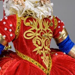 Интерьерная кукла Большой сидящий клоун