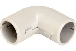 Угол для трубы DKС ПВХ d20 90 градусов IP40 20335