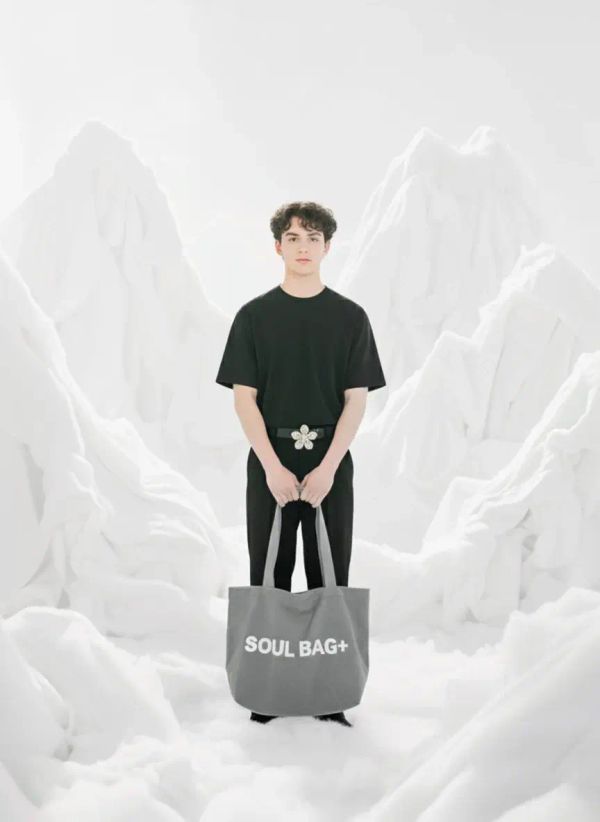 Сумка Soul bag+ Камень серая - фото 2